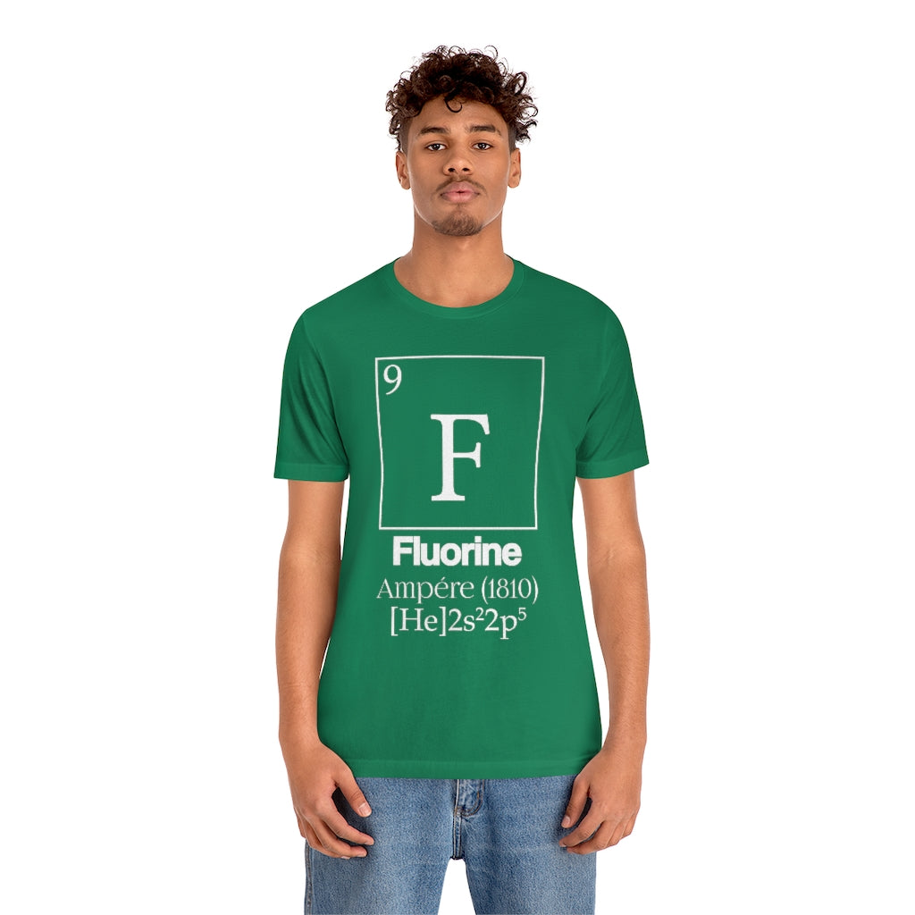 Fluorine Element-9 T-Shirt, by Aardvark Dreams [Elementwear]