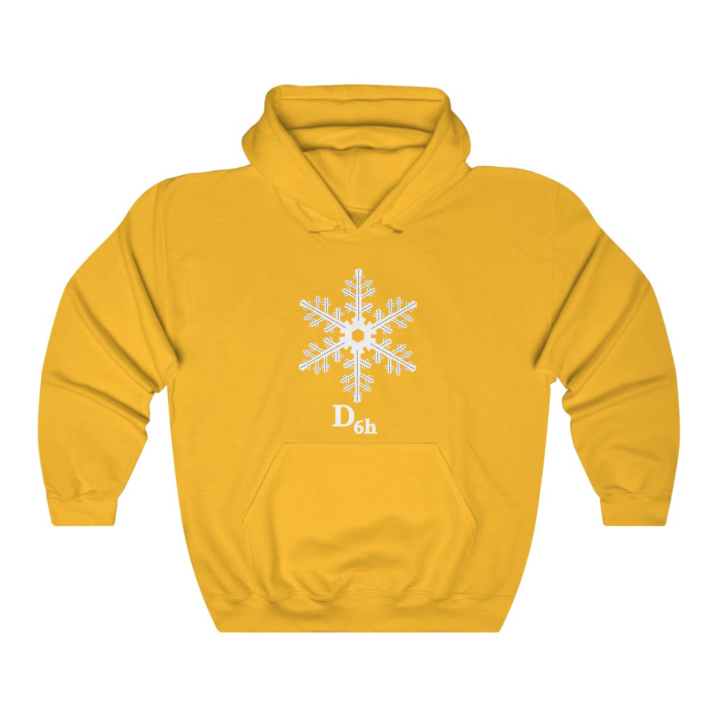 Snowflake Symmetry Point Group Hoodie, by Aardvark Dreams