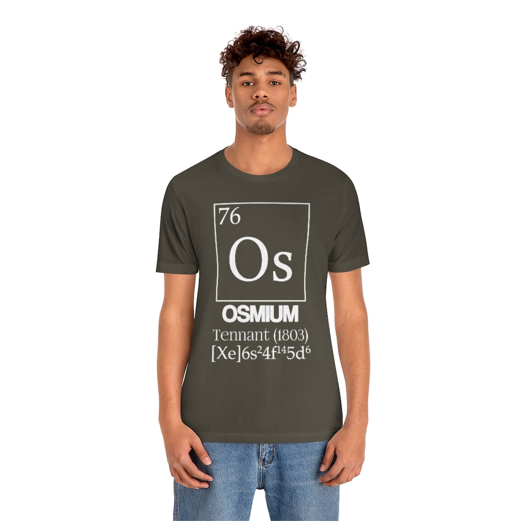 Osmium Element-76 T-Shirt, by Aardvark Dreams [Elementwear]