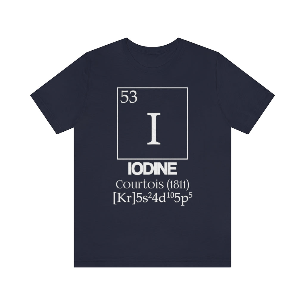 Iodine Element-53 T-Shirt, by Aardvark Dreams [Elementwear]