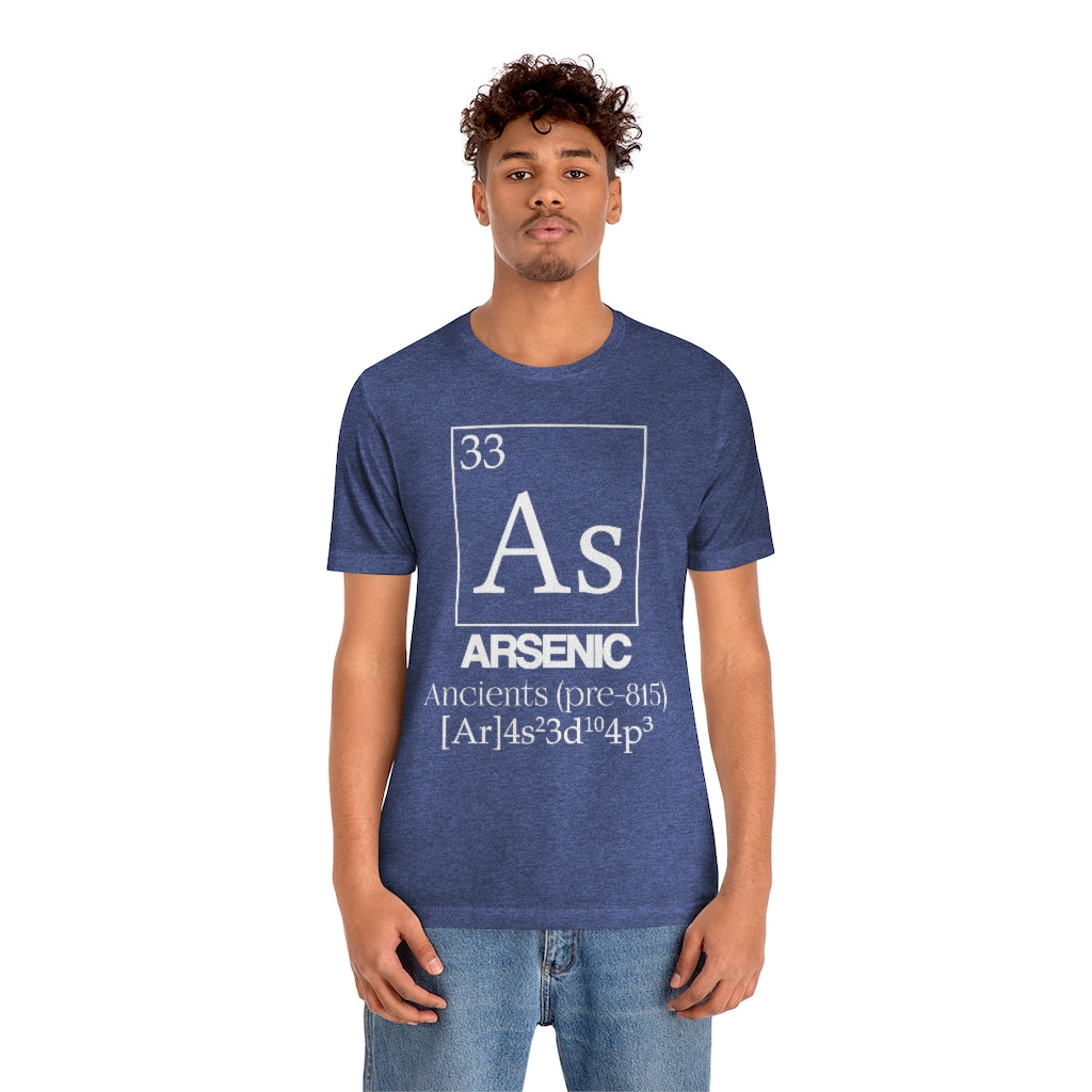 Arsenic Element-33 T-Shirt, by Aardvark Dreams [Elementwear]