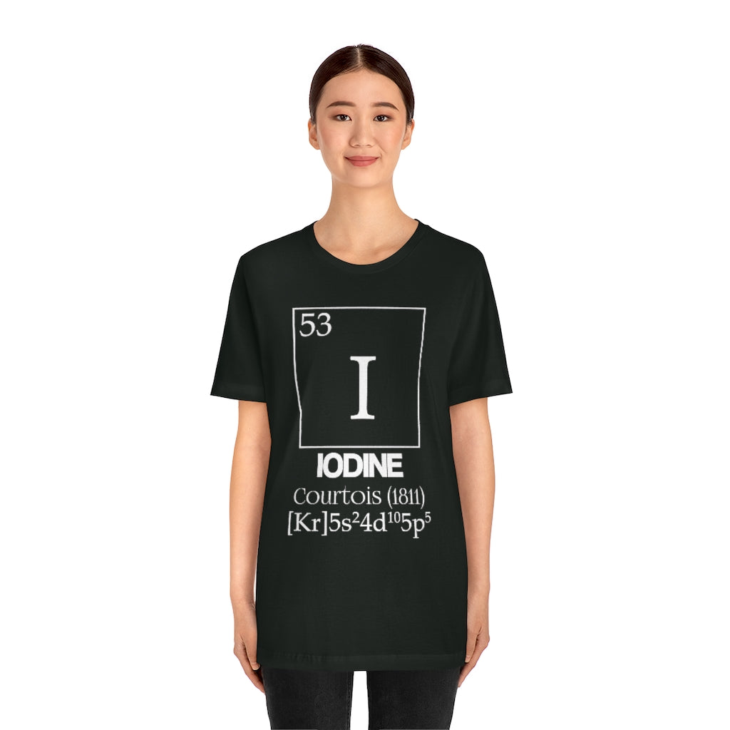 Iodine Element-53 T-Shirt, by Aardvark Dreams [Elementwear]