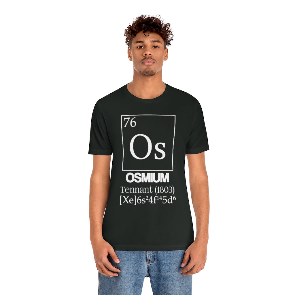 Osmium Element-76 T-Shirt, by Aardvark Dreams [Elementwear]