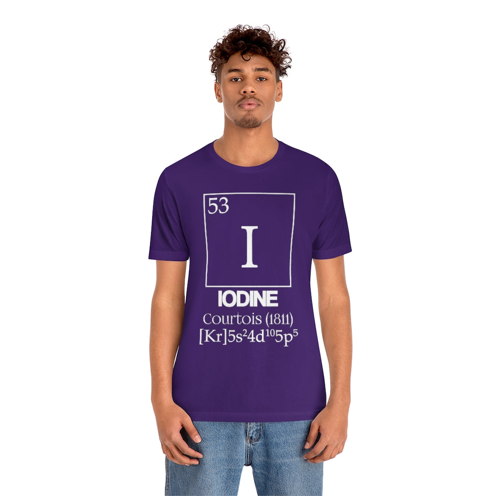 Iodine Element-53 T-Shirt, by Aardvark Dreams [Elementwear]