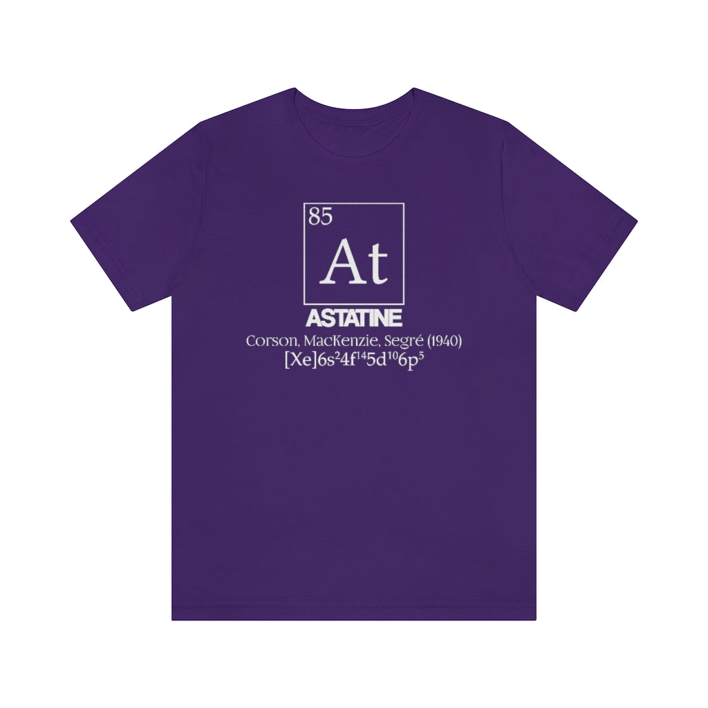 Astatine Element-85 T-Shirt, by Aardvark Dreams [Elementwear]