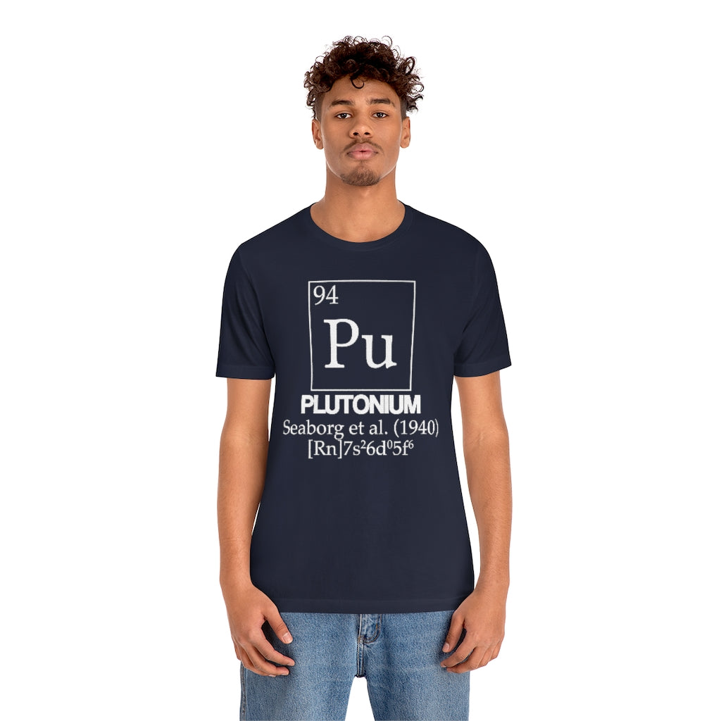 Plutonium Element-94 T-Shirt, by Aardvark Dreams [Elementwear]