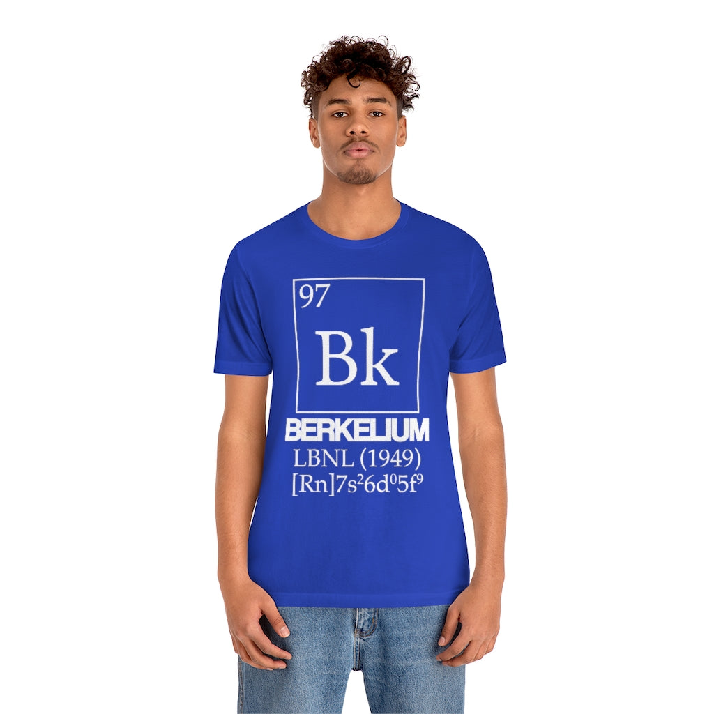 Berkelium Element-97 T-Shirt, by Aardvark Dreams [Elementwear]