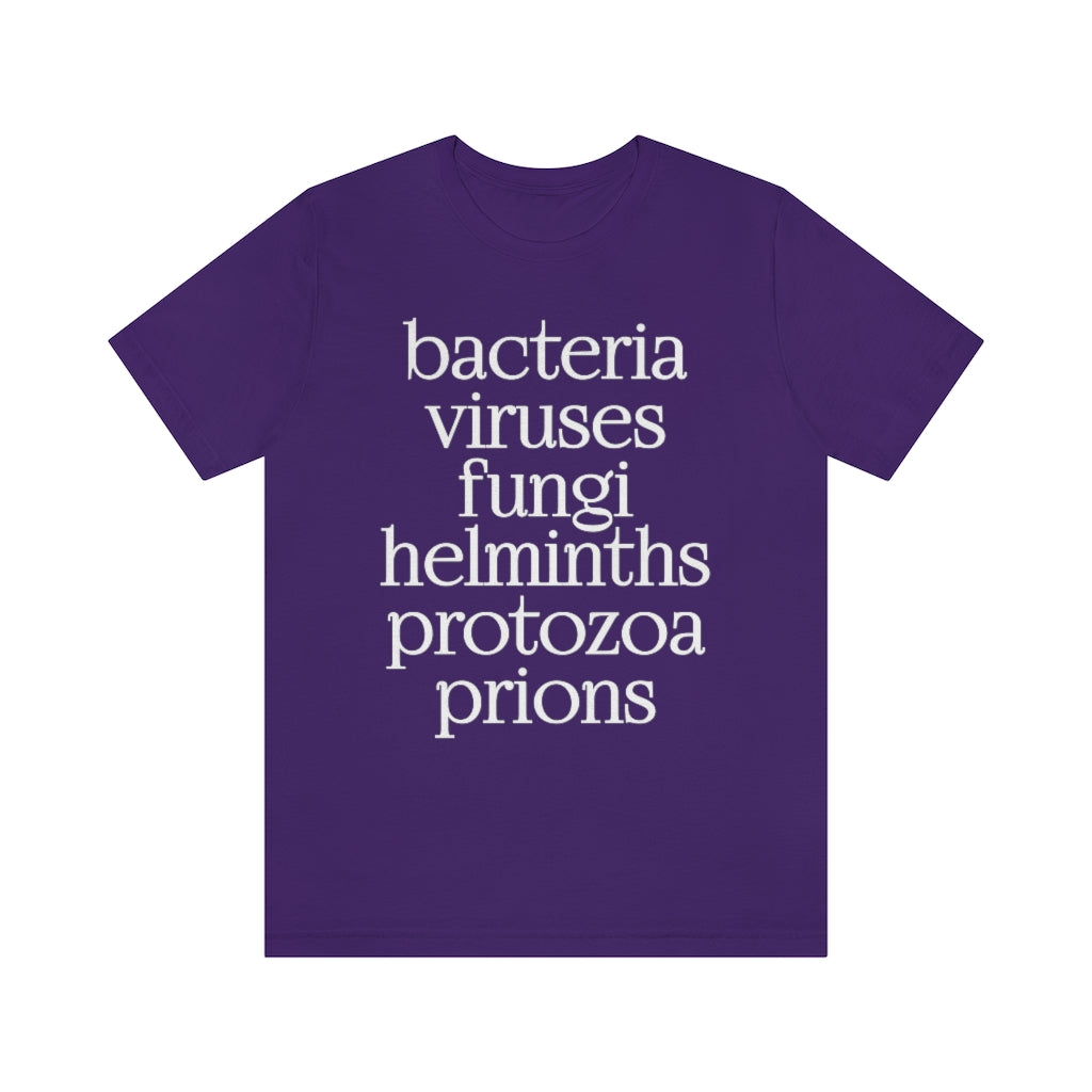 Pathogens T-Shirt, by Aardvark Dreams