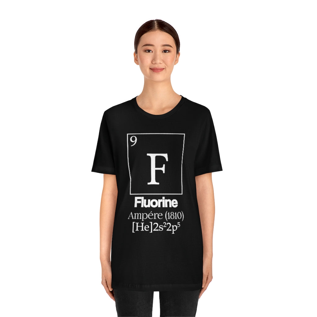 Fluorine Element-9 T-Shirt, by Aardvark Dreams [Elementwear]