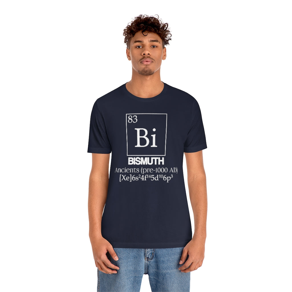 Bismuth Element-83 T-Shirt, by Aardvark Dreams [Elementwear]