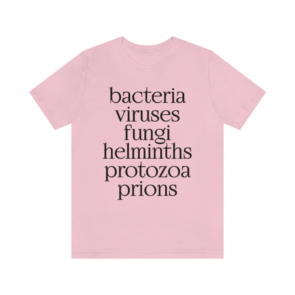 Pathogens T-Shirt, by Aardvark Dreams