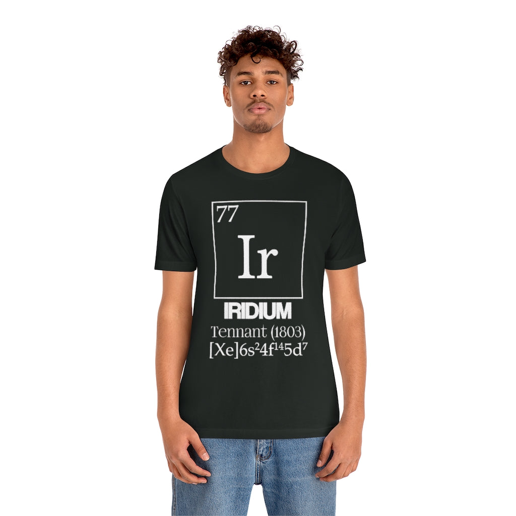 Iridium Element-77 T-Shirt, by Aardvark Dreams [Elementwear]