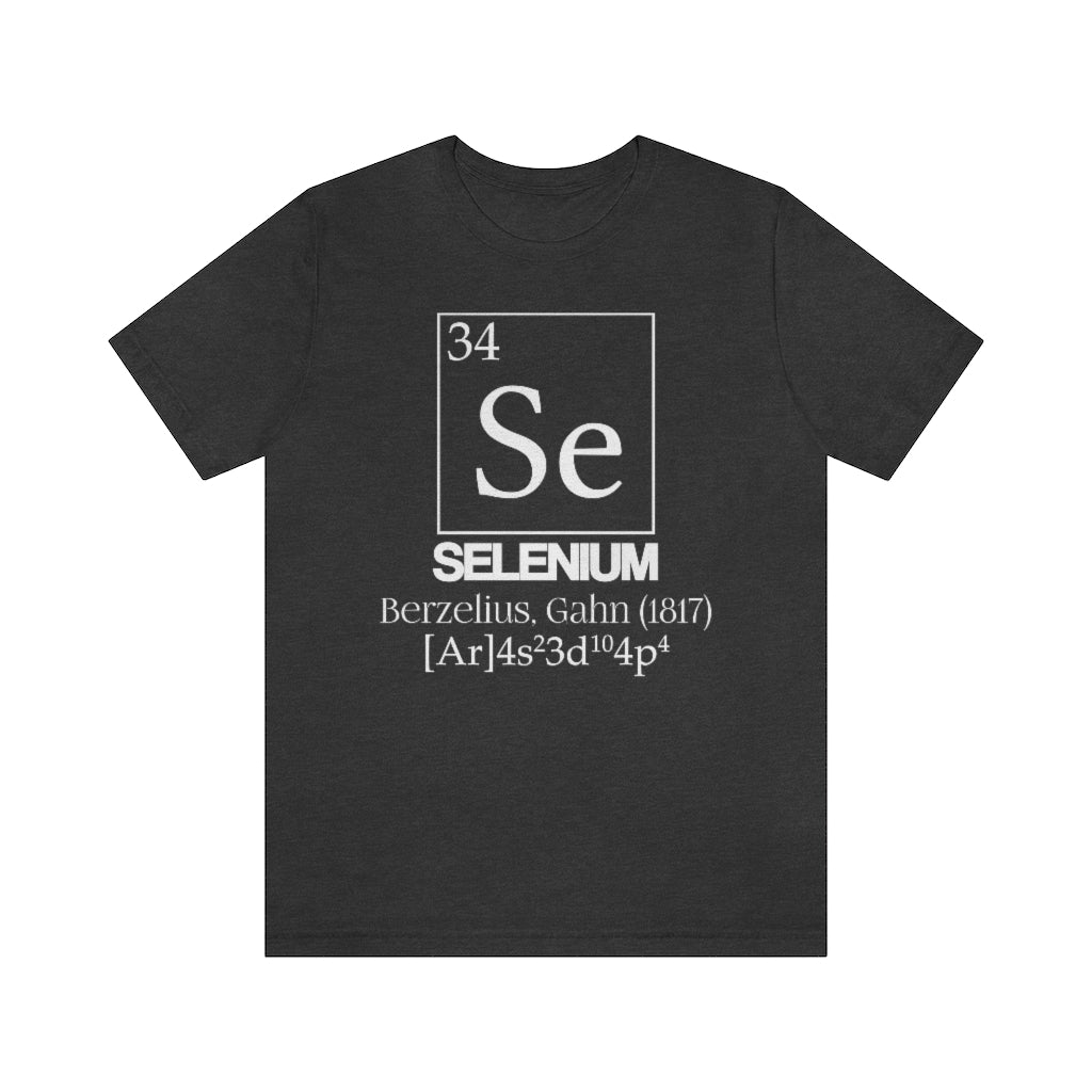 Selenium Element-34 T-Shirt, by Aardvark Dreams [Elementwear]