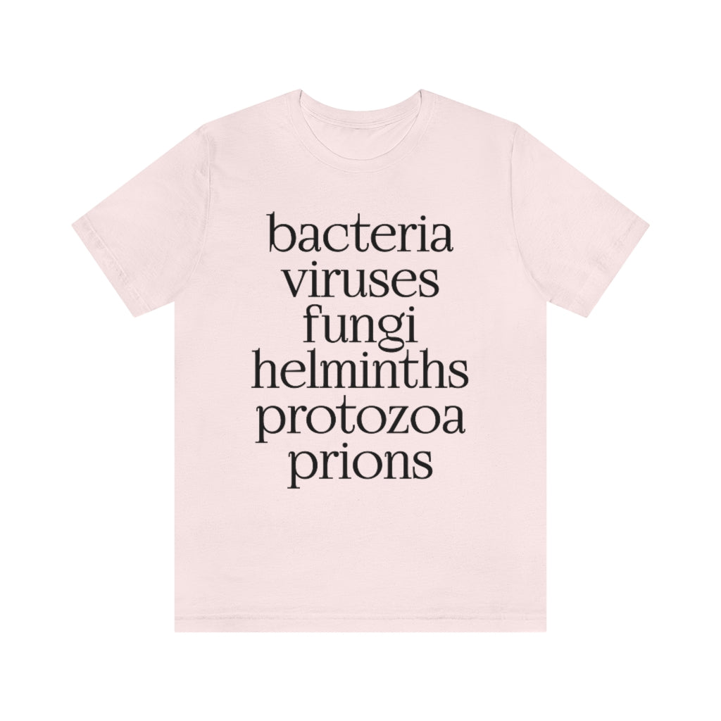 Pathogens T-Shirt, by Aardvark Dreams