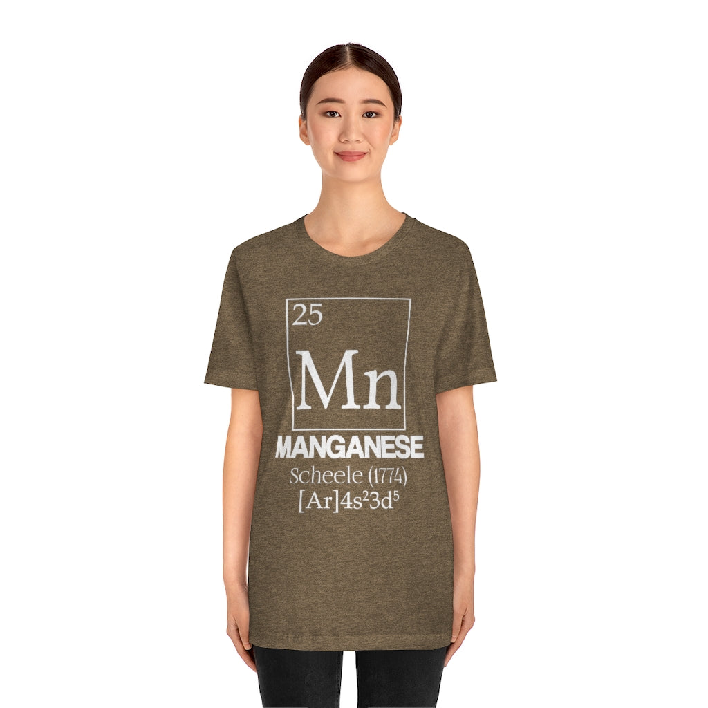 Manganese Element-25 T-Shirt, by Aardvark Dreams [Elementwear]