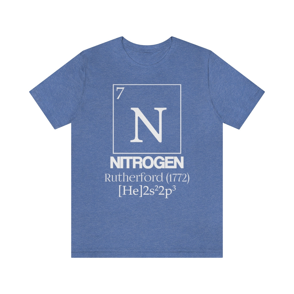 Nitrogen Element-7 T-Shirt, by Aardvark Dreams [Elementwear]