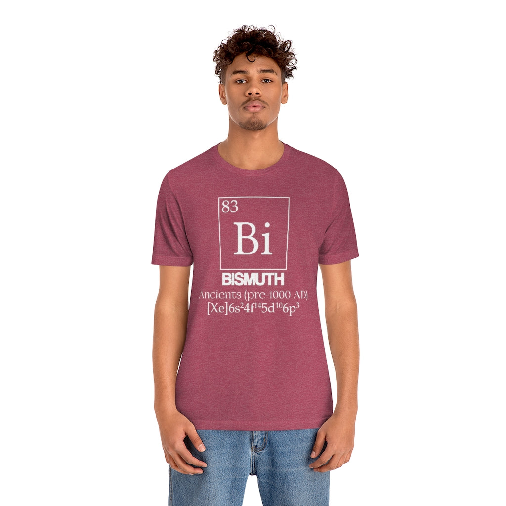 Bismuth Element-83 T-Shirt, by Aardvark Dreams [Elementwear]