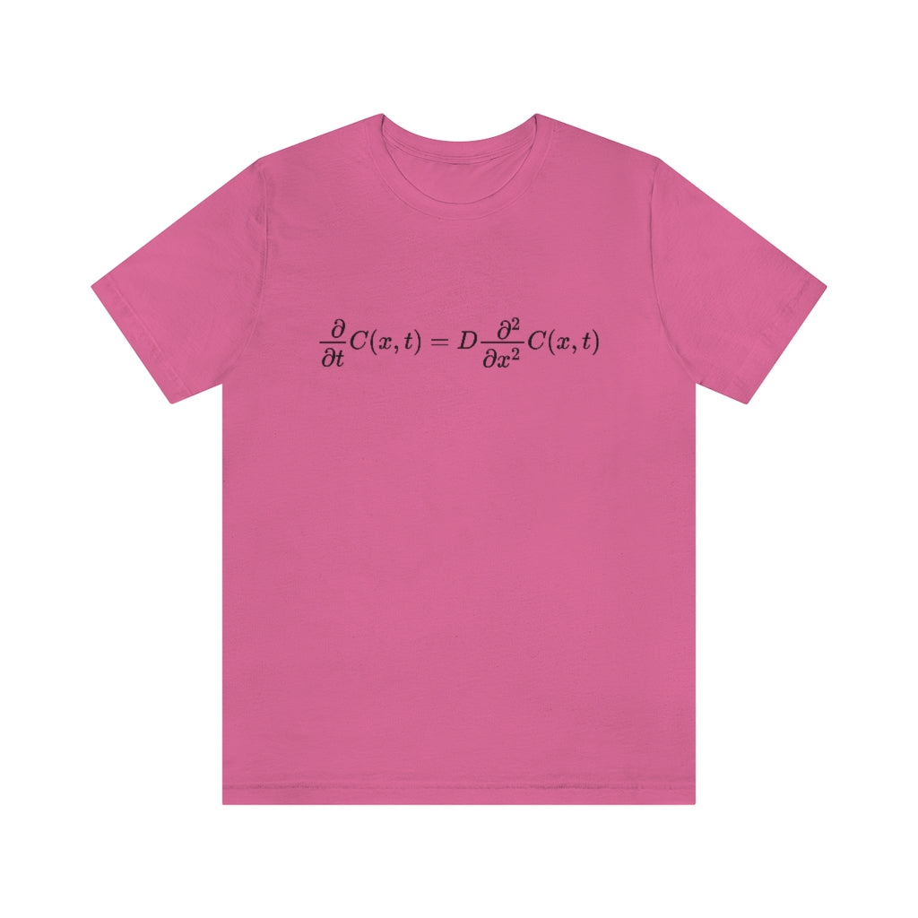 diffusion equation shirt math science