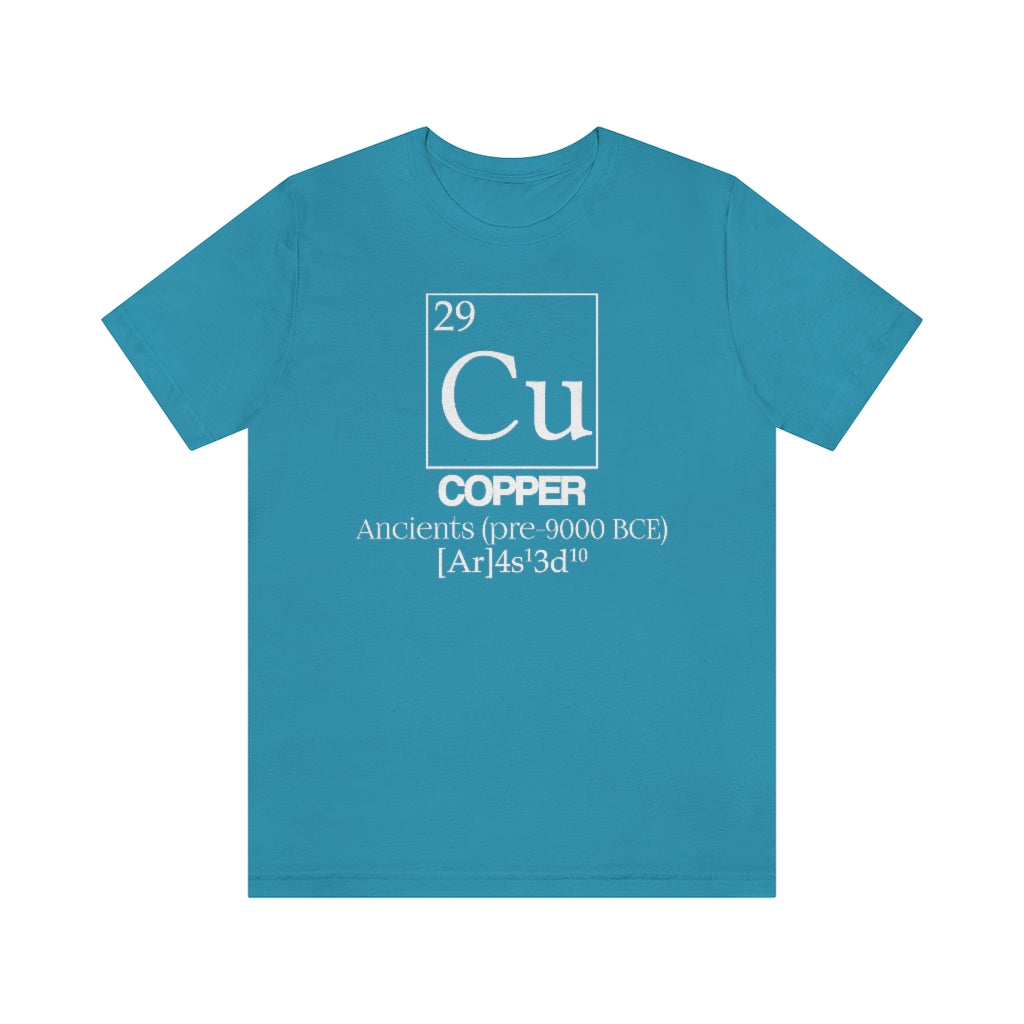 Copper Element-29 T-Shirt, by Aardvark Dreams [Elementwear]