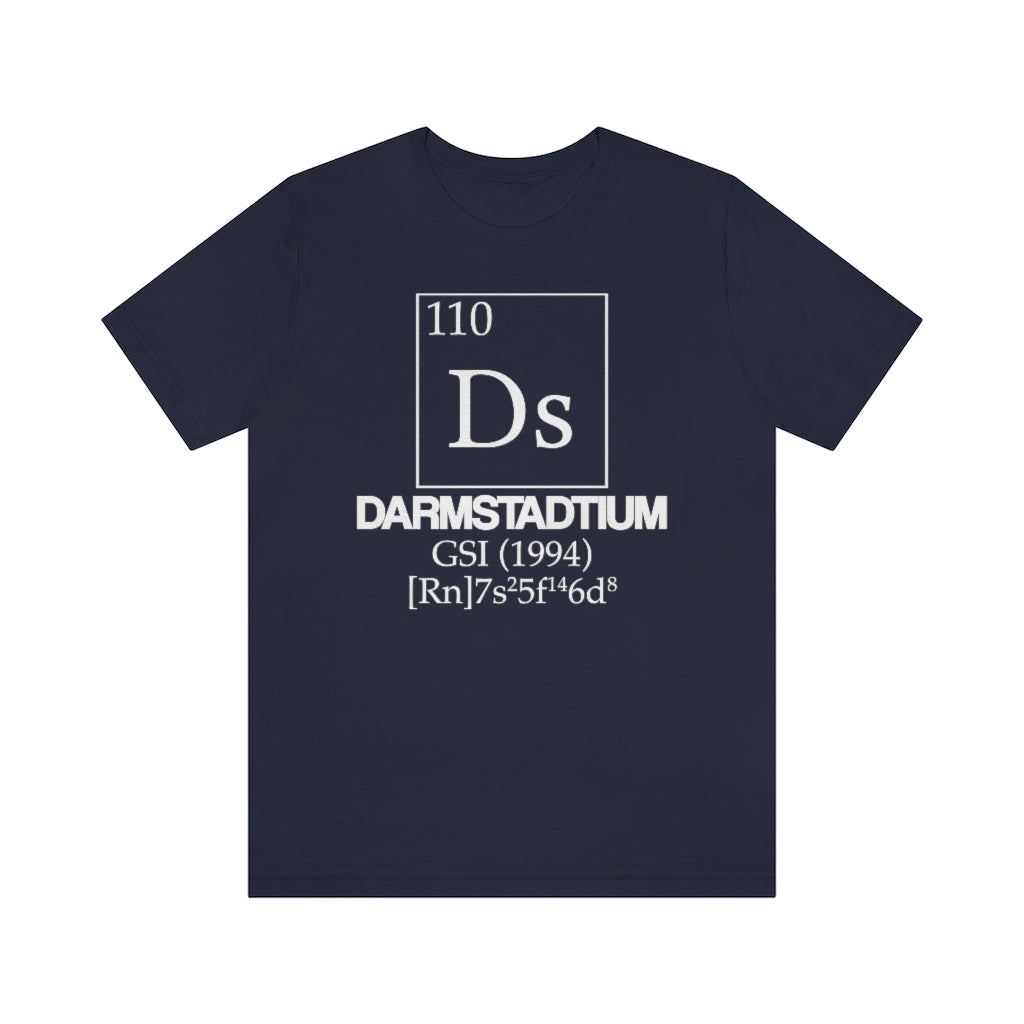 Darmstadtium Element-110 T-Shirt, by Aardvark Dreams [Elementwear]