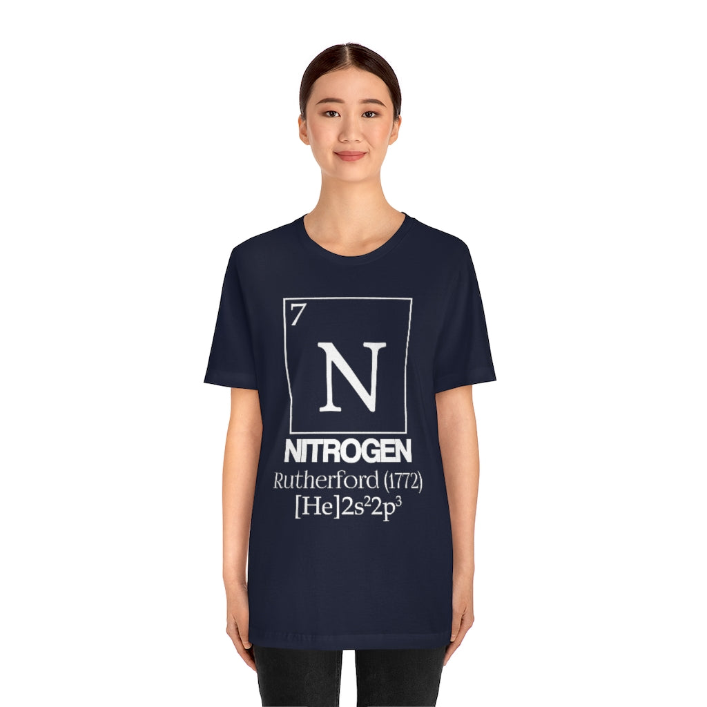 Nitrogen Element-7 T-Shirt, by Aardvark Dreams [Elementwear]