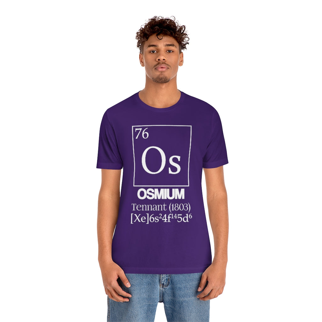 Osmium Element-76 T-Shirt, by Aardvark Dreams [Elementwear]