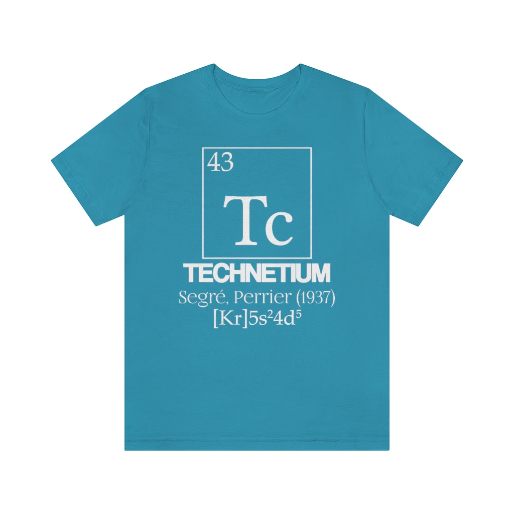 Technetium Element-43 T-Shirt, by Aardvark Dreams [Elementwear]