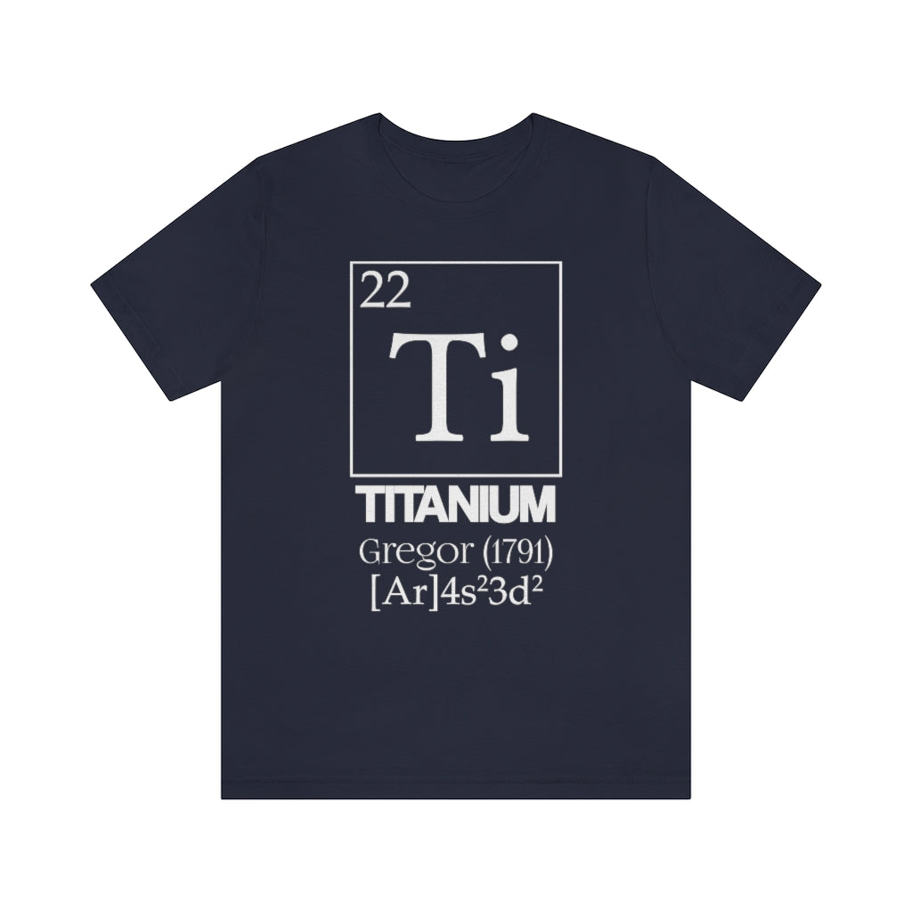 Titanium Element-22 T-Shirt, by Aardvark Dreams [Elementwear]