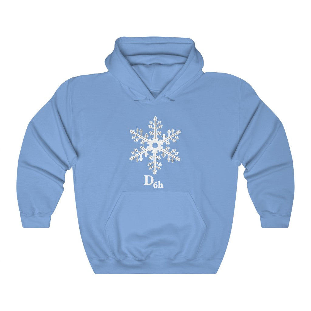 Snowflake Symmetry Point Group Hoodie, by Aardvark Dreams