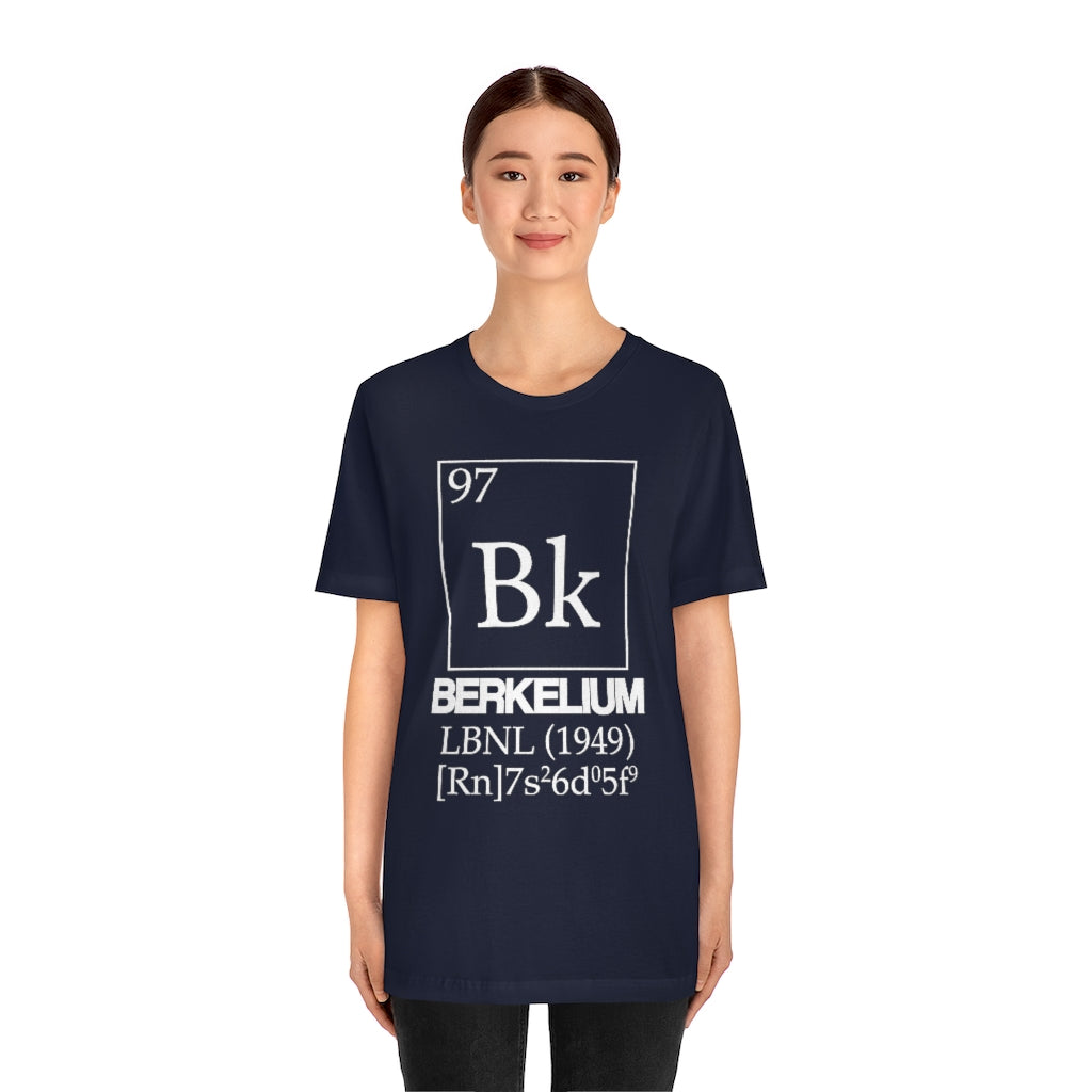 Berkelium Element-97 T-Shirt, by Aardvark Dreams [Elementwear]