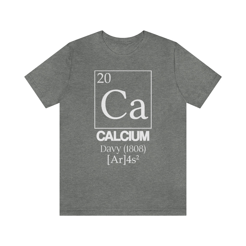 Calcium Element-20 T-Shirt, by Aardvark Dreams [Elementwear]