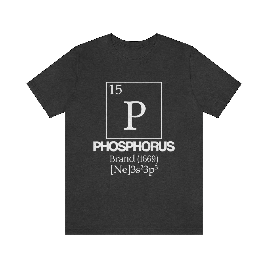 Phosphorus Element-15 T-Shirt, by Aardvark Dreams [Elementwear]