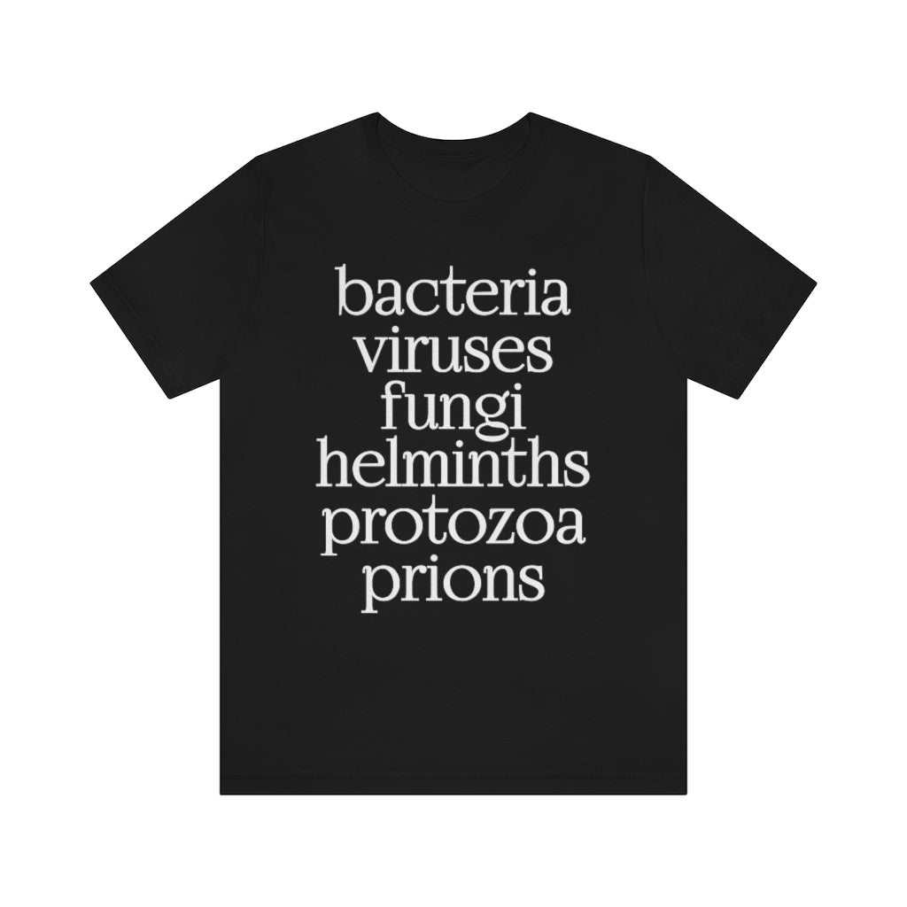 Pathogens T-Shirt, by Aardvark Dreams