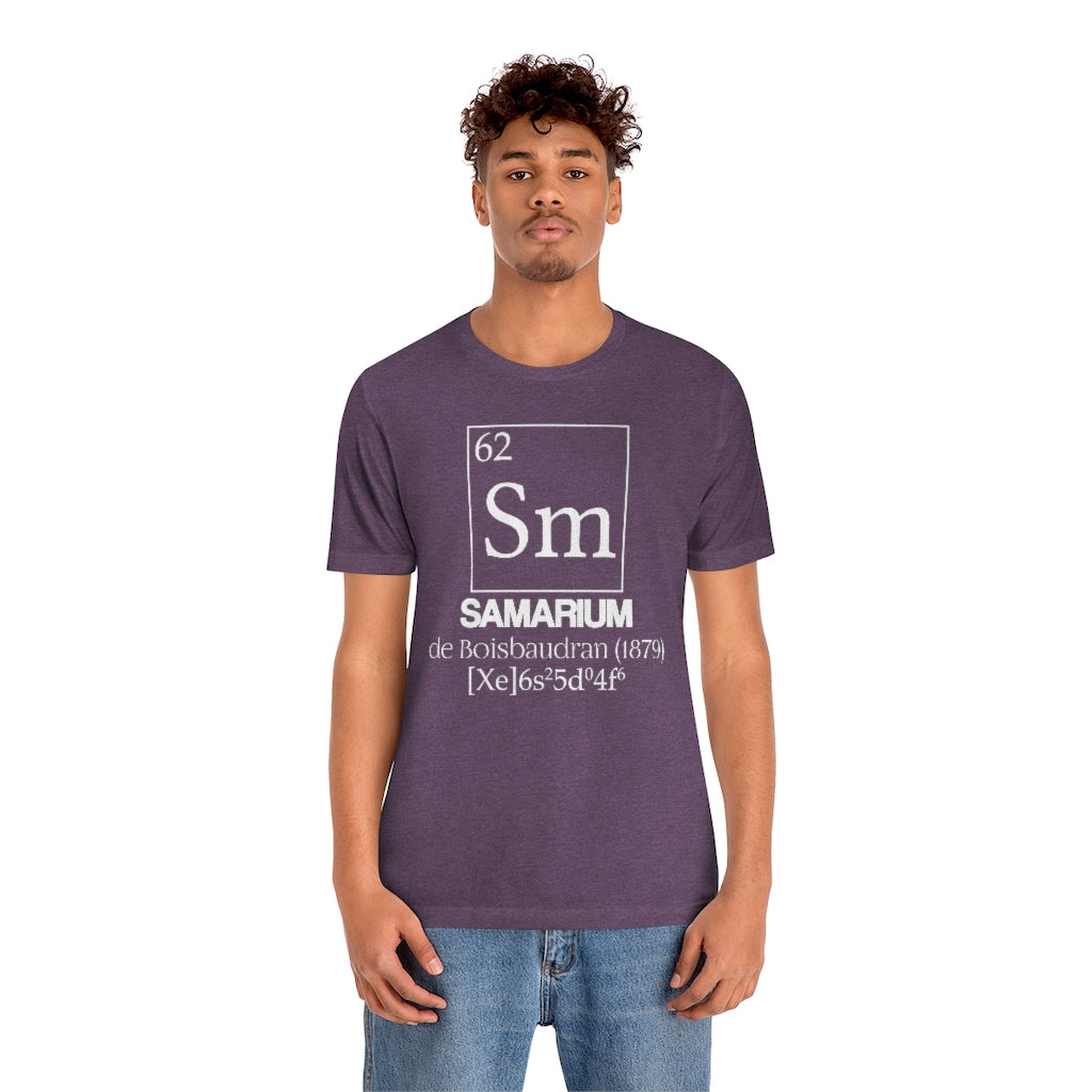 Samarium Element-62 T-Shirt, by Aardvark Dreams [Elementwear]