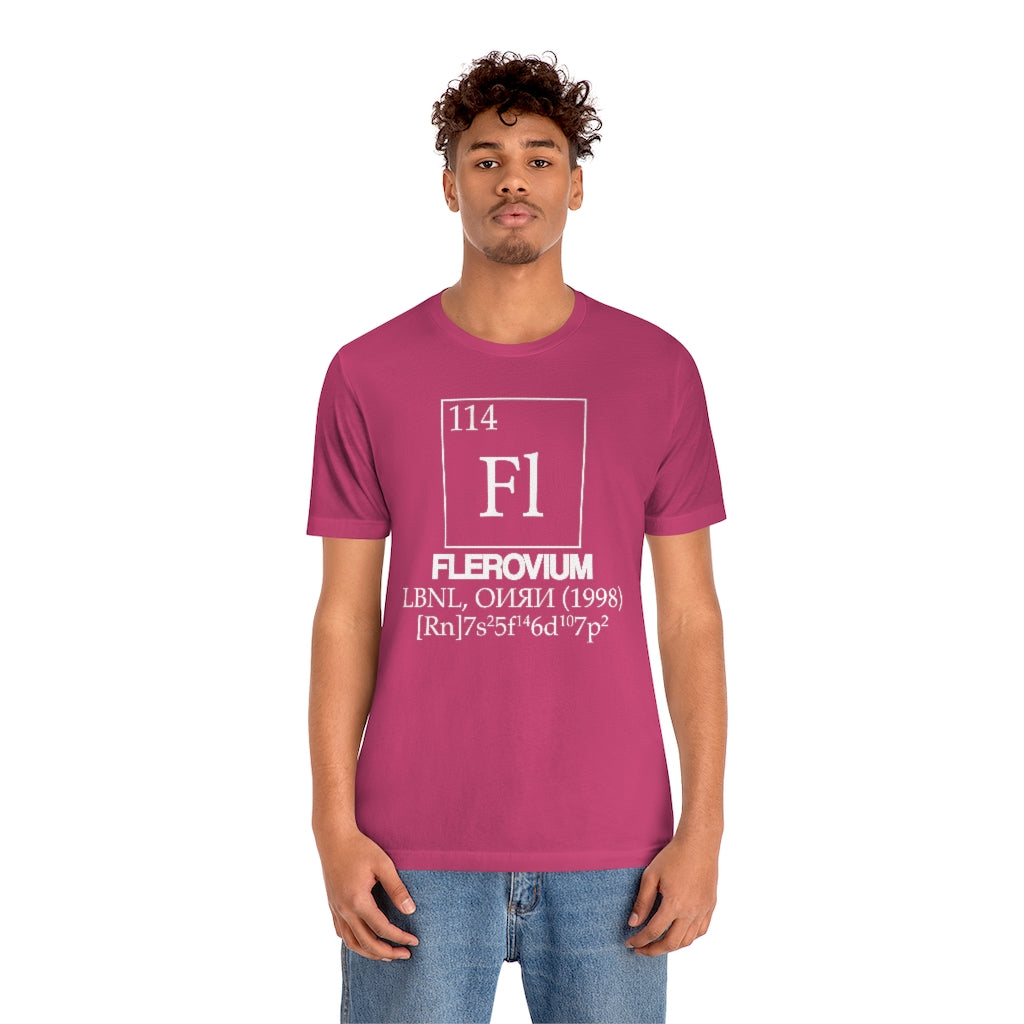 Flerovium Element-114 T-Shirt, by Aardvark Dreams [Elementwear]