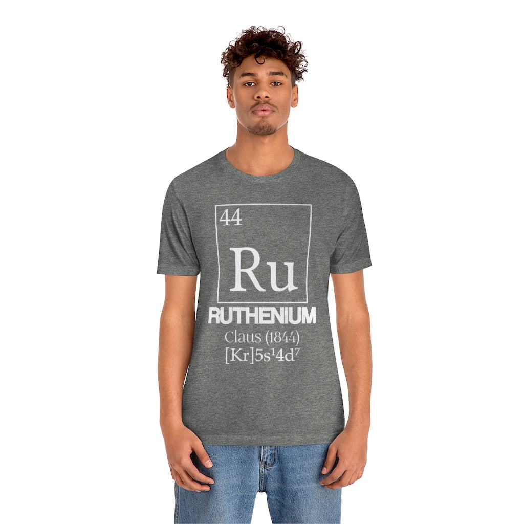 Ruthenium Element-44 T-Shirt, by Aardvark Dreams [Elementwear]