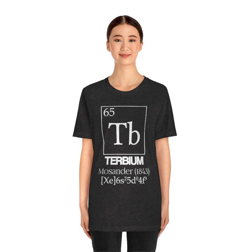 Terbium Element-65 T-Shirt, by Aardvark Dreams [Elementwear]