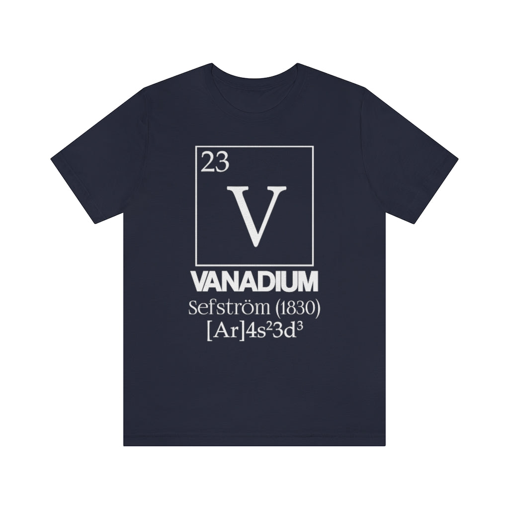 Vanadium Element-23 T-Shirt, by Aardvark Dreams [Elementwear]