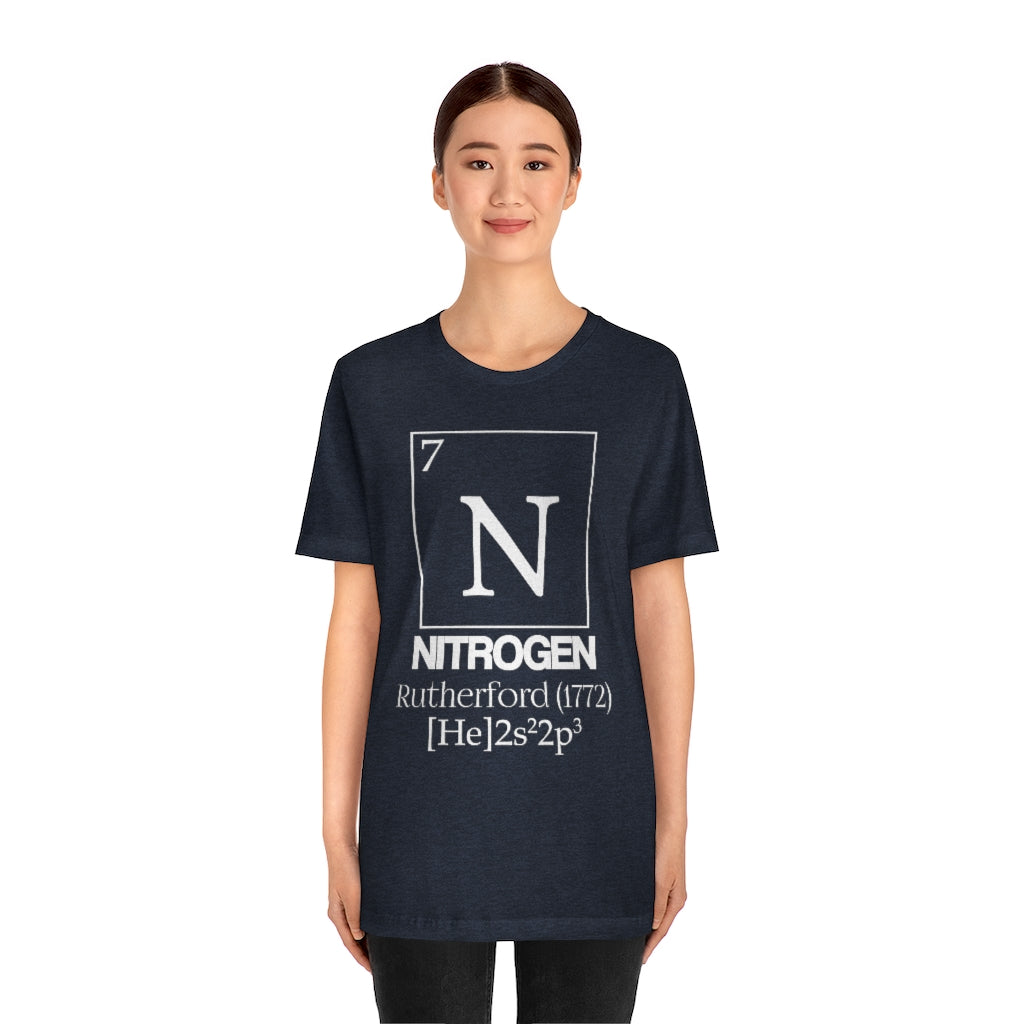 Nitrogen Element-7 T-Shirt, by Aardvark Dreams [Elementwear]