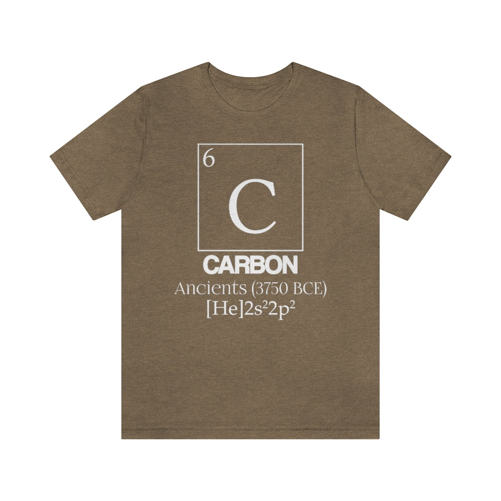 Carbon Element-6 T-Shirt, by Aardvark Dreams