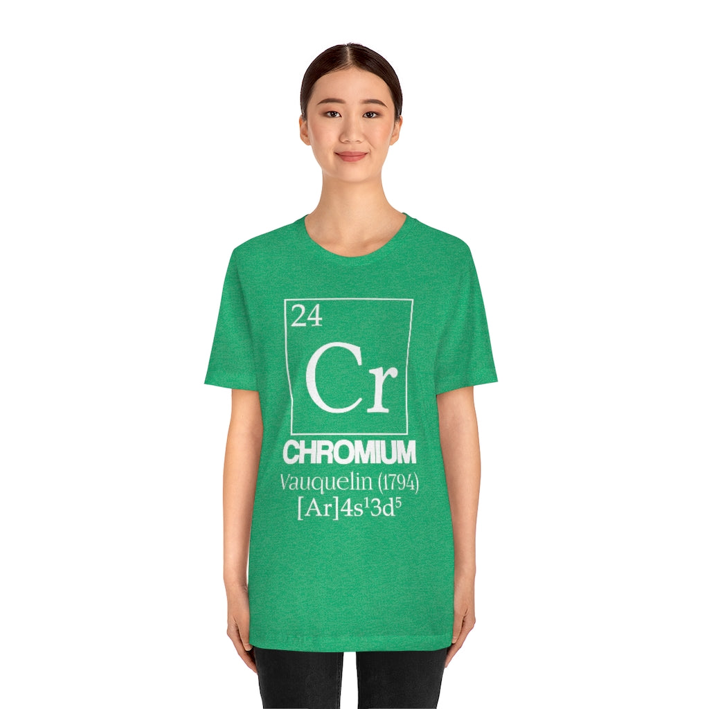 Chromium Element-24 T-Shirt, by Aardvark Dreams [Elementwear]