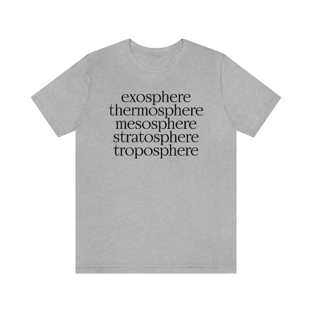 Atmospheric Structure T-Shirt, by Aardvark Dreams