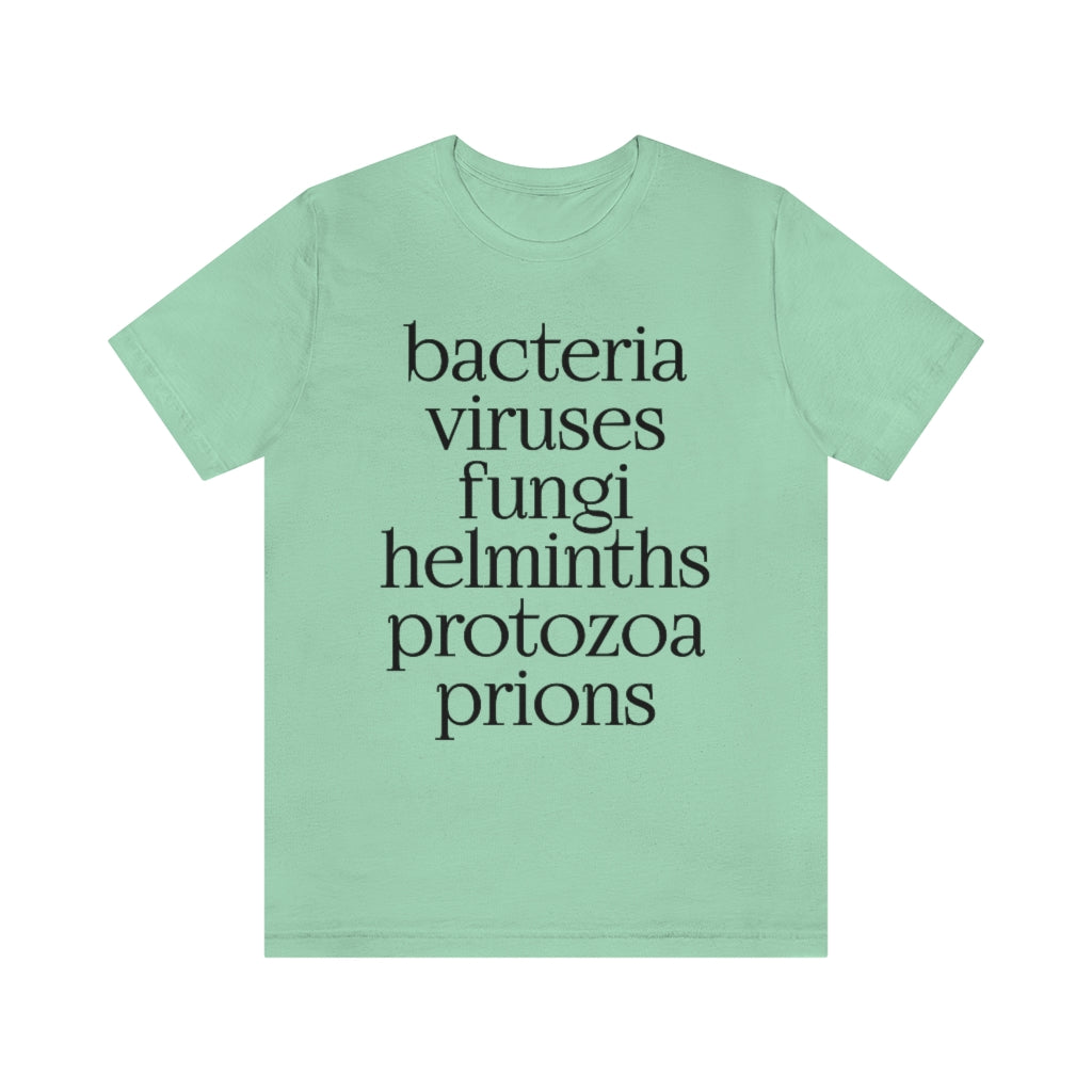 Pathogens T-Shirt, by Aardvark Dreams