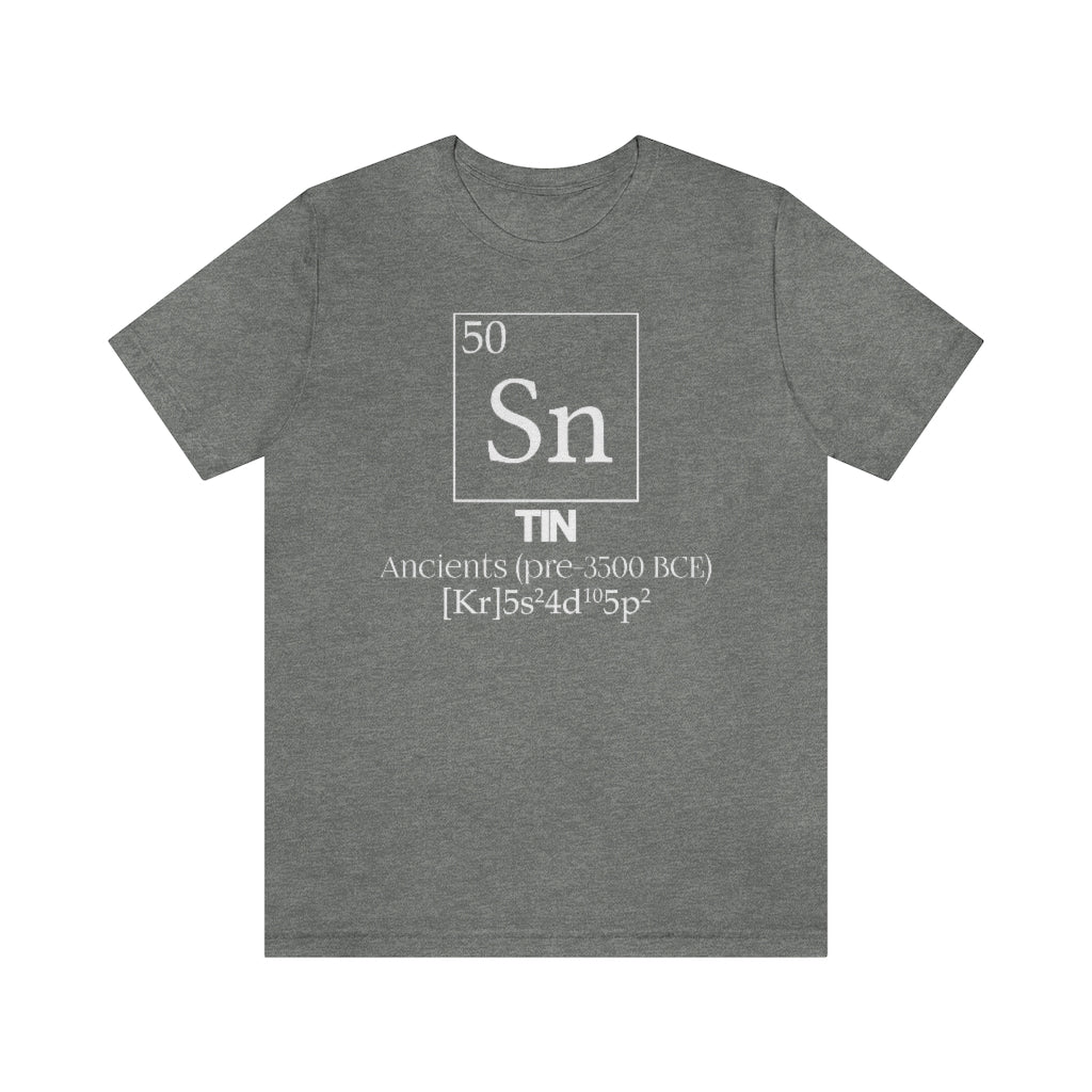 Tin Element-50 T-Shirt, by Aardvark Dreams [Elementwear]