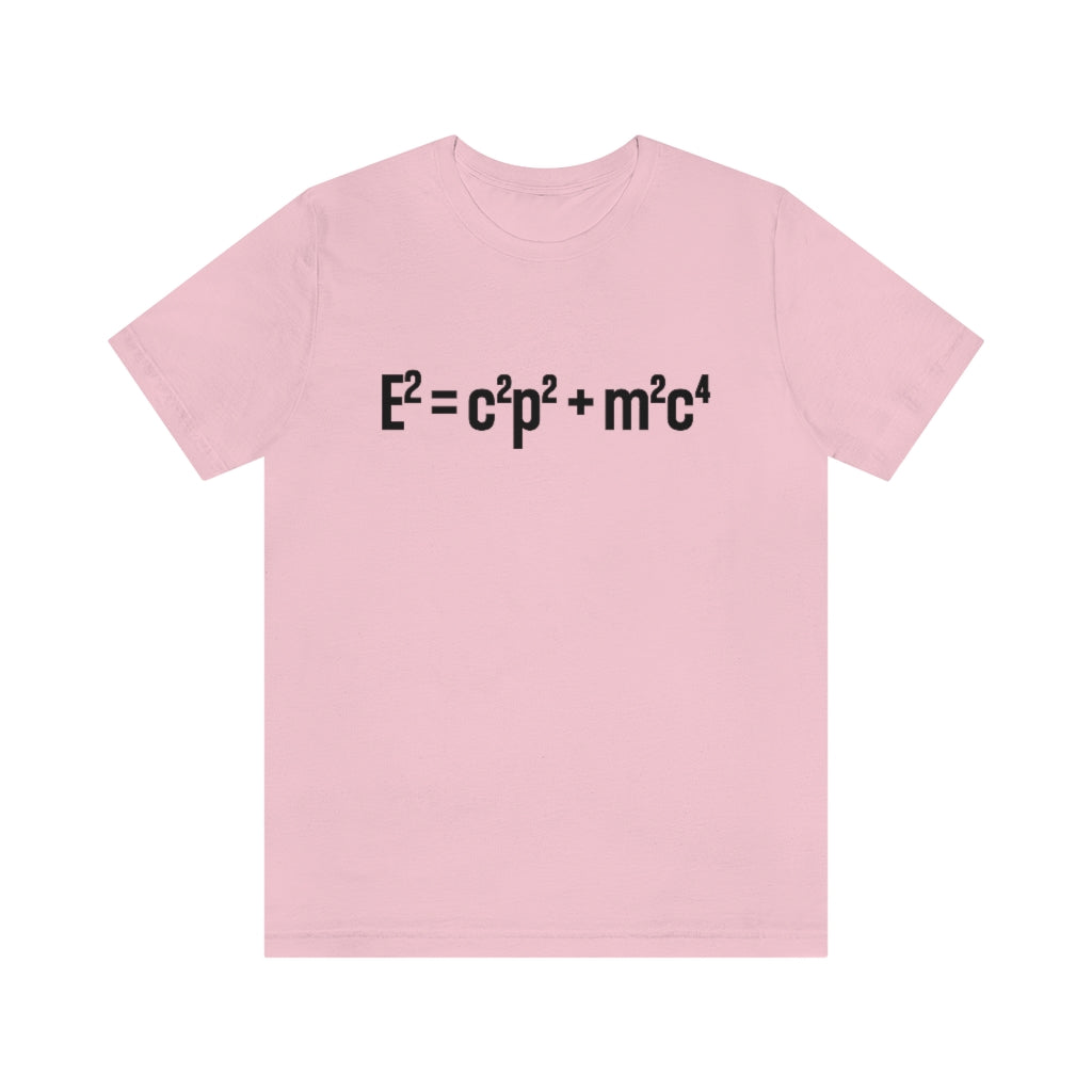 Relativistic Energy Equation T-Shirt, by Aardvark Dreams