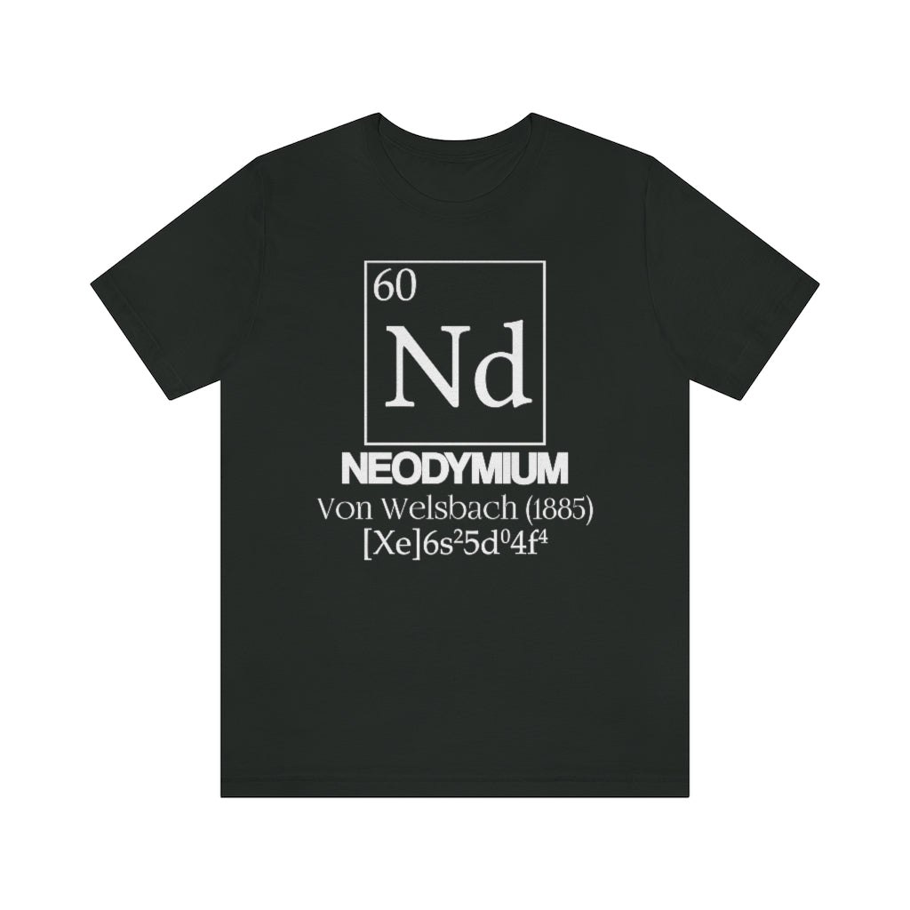 Neodymium Element-60 T-Shirt, by Aardvark Dreams [Elementwear]