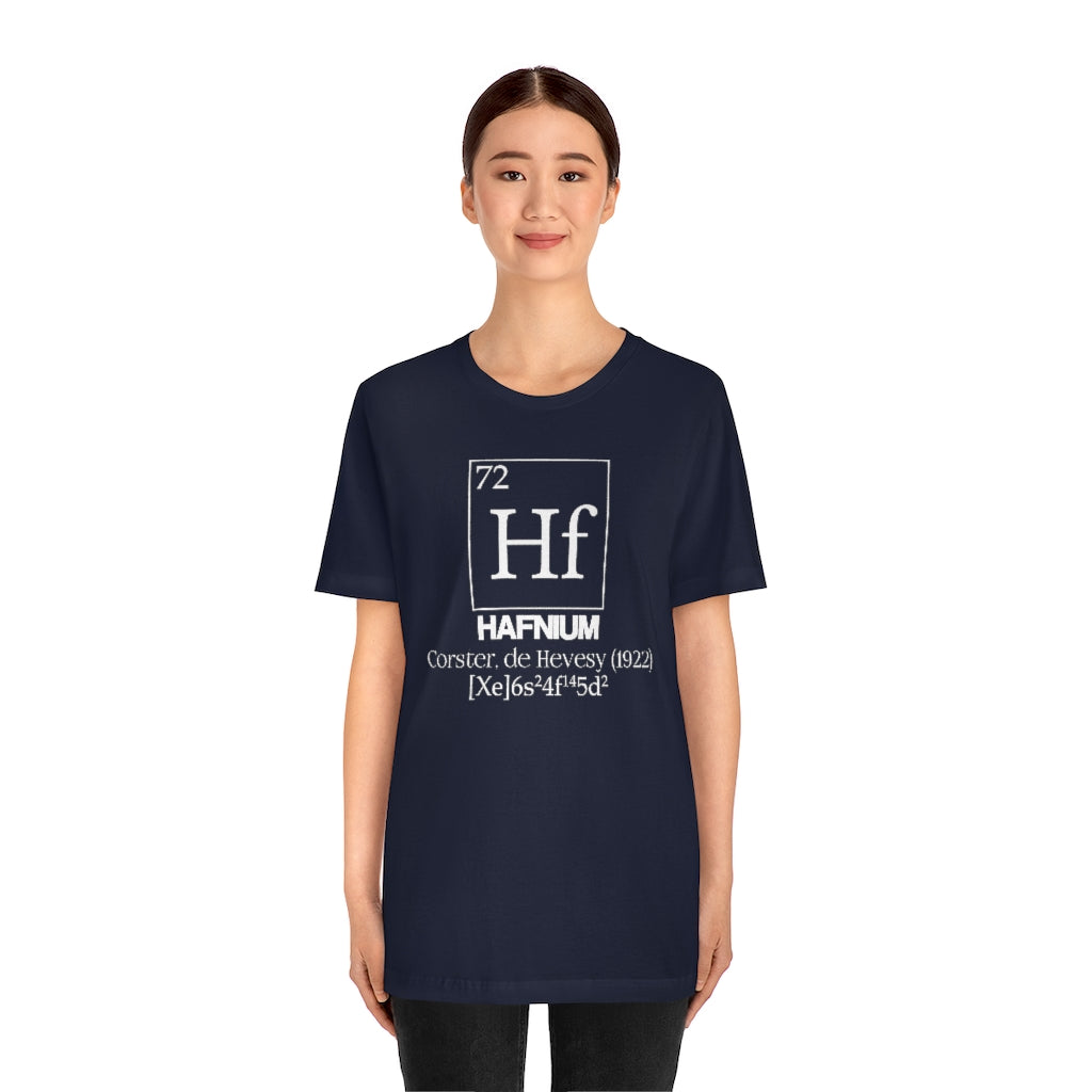 Hafnium Element-72 T-Shirt, by Aardvark Dreams [Elementwear]