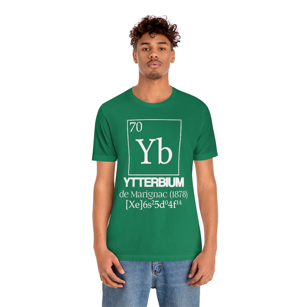 Ytterbium Element-70 T-Shirt, by Aardvark Dreams [Elementwear]