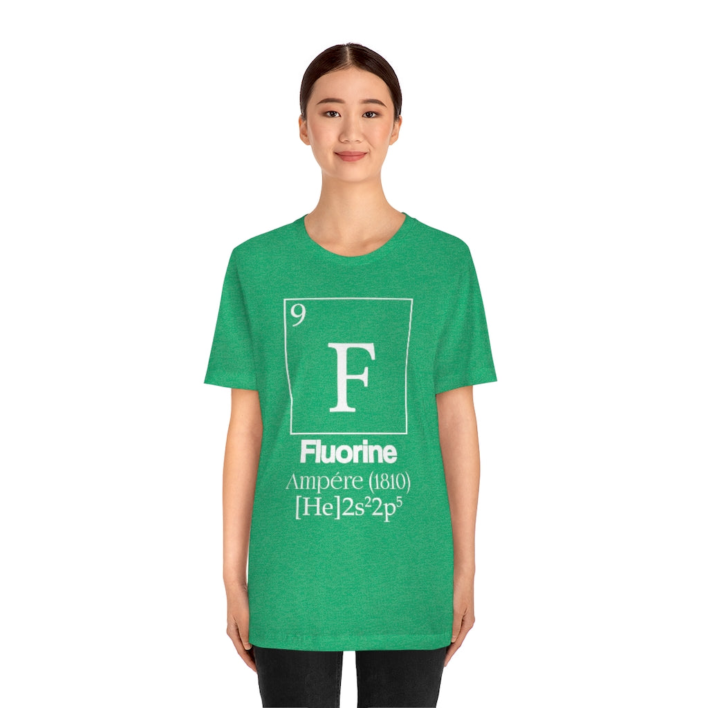 Fluorine Element-9 T-Shirt, by Aardvark Dreams [Elementwear]