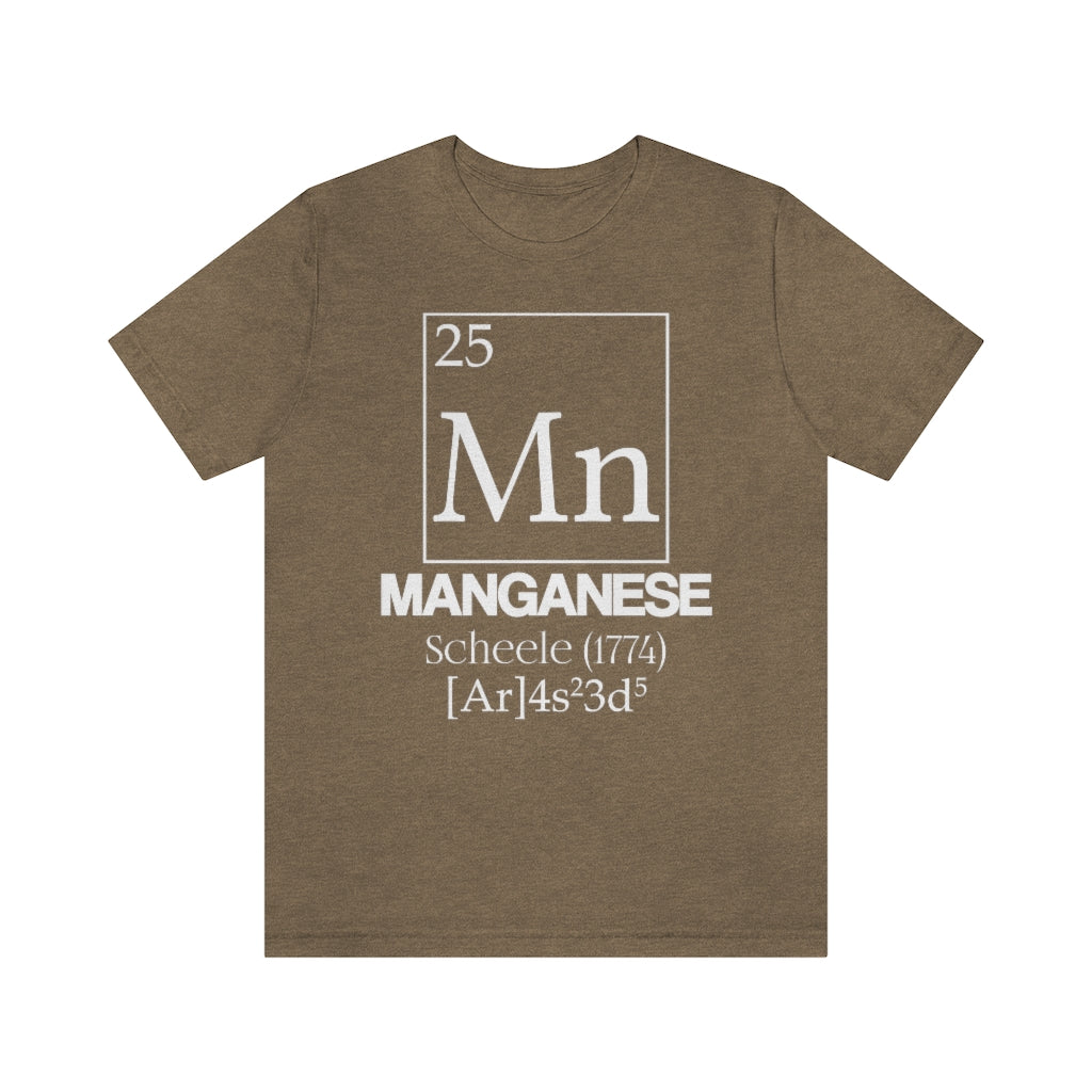 Manganese Element-25 T-Shirt, by Aardvark Dreams [Elementwear]